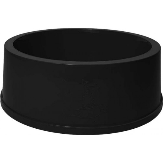 COMEDOURO PLAST.CAO MINI PRETO 300L