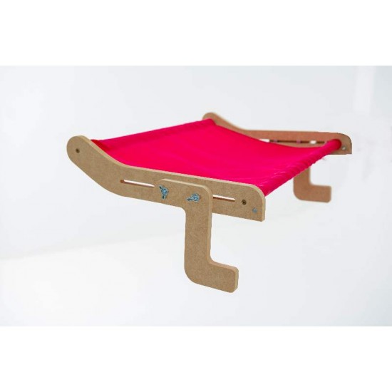 CAMA DE JANELA AJUSTAVEL ATE 10KG-ROSA