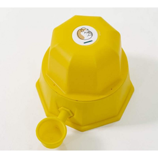 BEBEDOURO PET PELO LONGO 2300ML-AMARELO