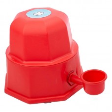 25183 - BEBEDOURO PET PELO LONGO 2300ML-VERMELHO