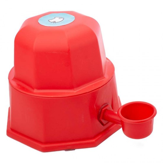 BEBEDOURO PET PELO LONGO 2300ML-VERMELHO
