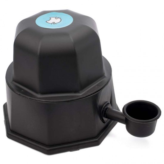 BEBEDOURO PET PELO LONGO 2300ML-PRETO