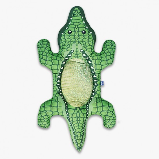 COLCHONETE PELUCIA JACARE 115CM X 71CM