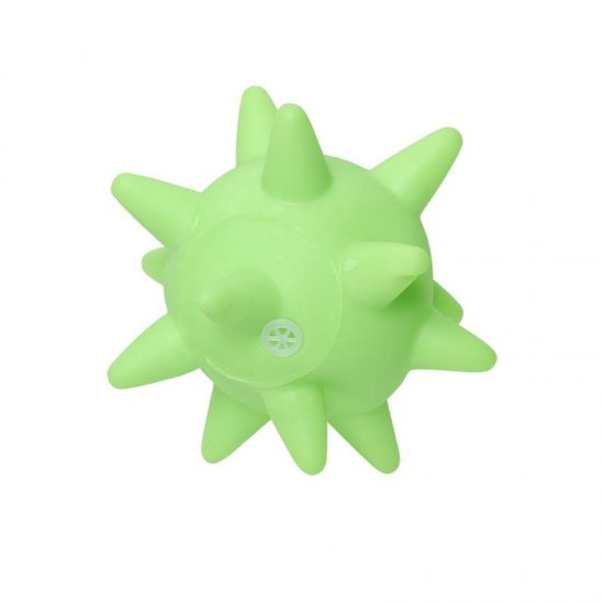 BOLA CRAVO VINIL  VERDE 10CM - HOME PET