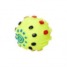 17959 - BOLA VINIL AMARELA 7CM - HOME PET