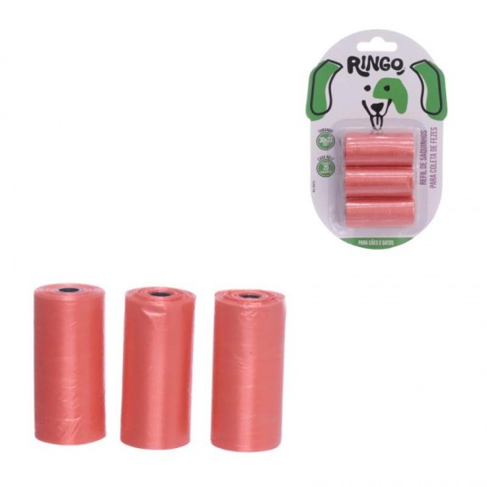 REFIL CATA CACA C/3 UND-VERMELHO