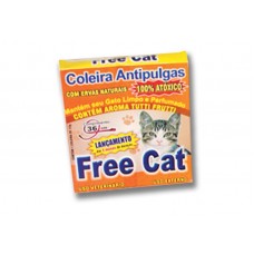 0204 - COLEIRA FREE CAT PULGA P/GATOS - 36 CM