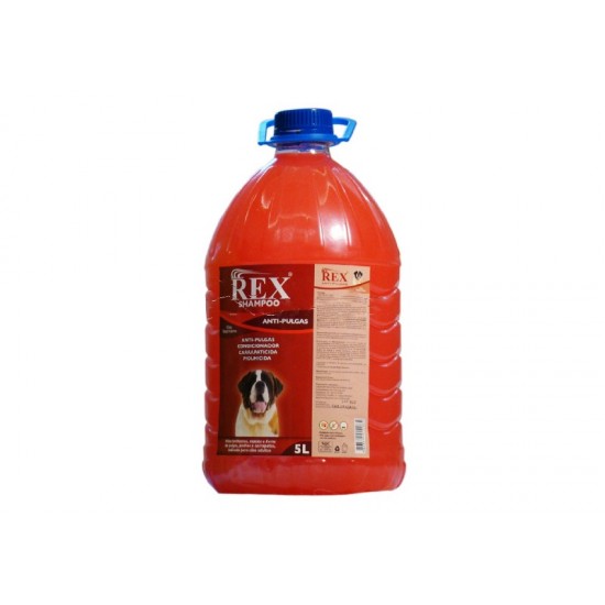 SHAMPOO REX ANTI PULGAS 5 LITROS