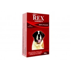 2240 - SABONETE REX ANTI PULGAS 80 GR