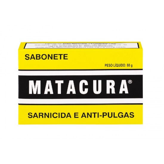 SABONETE SARNICIDA MATACURA 80 GR