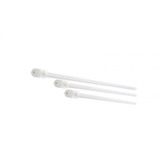 POLEIRO PLAST. PEQUENO 18CM BRANCO