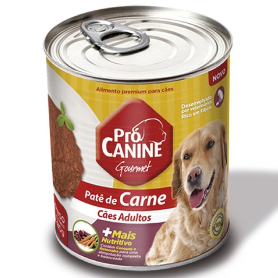 PROCANINE LATA 280G ADULTO CARNE C/12