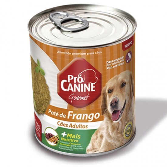 PROCANINE LATA 280G ADULTO FRANGO C/12