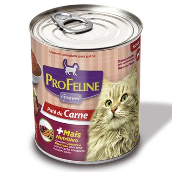 PROFELINE LATA 280G ADULTO CARNE C/12