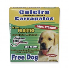 11079 - COLEIRA FREE DOG CARRAPATO FILHOTE -36CM